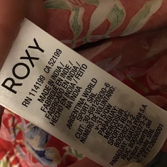 Roxy Tropical flowers romper - Picture 3 of 11